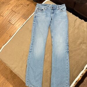 Wrangler mid-rise Light Blue Women's Jeans
